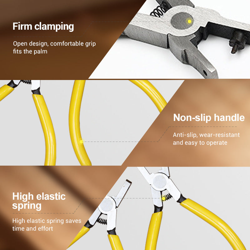 🎉2026 HOT SALE！🔧 Portable Watch Strap Hole Punch Plier