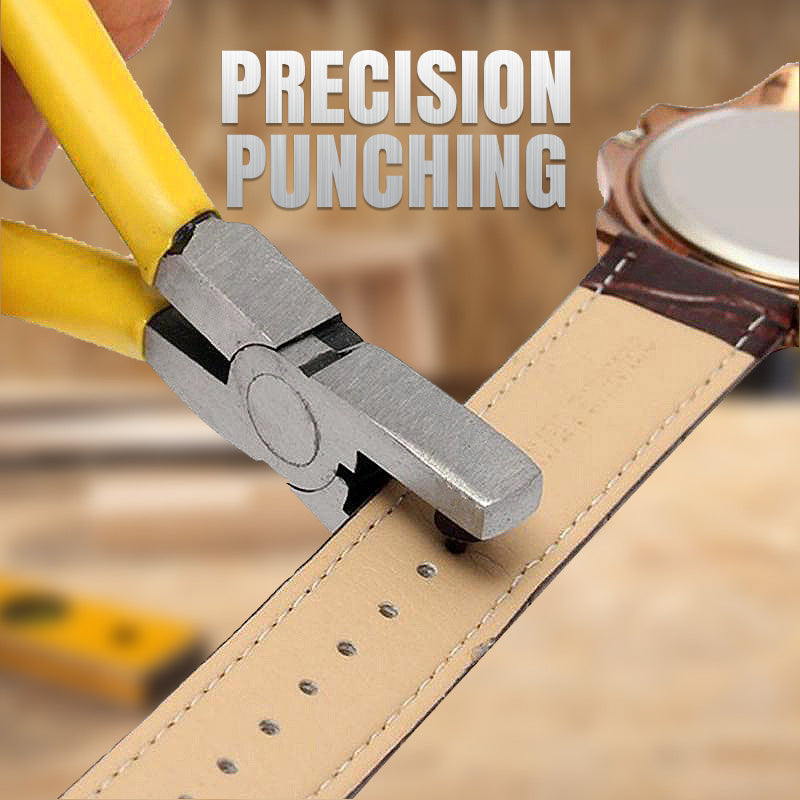 🎉2026 HOT SALE！🔧 Portable Watch Strap Hole Punch Plier