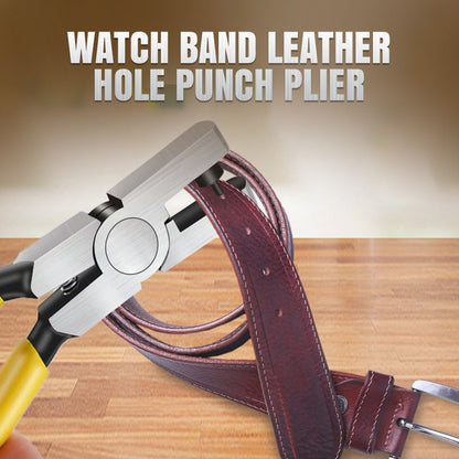 🎉2026 HOT SALE！🔧 Portable Watch Strap Hole Punch Plier