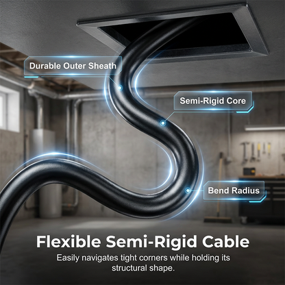 🔬Waterproof Industrial Endoscope Camera with 4.3" IPS Screen