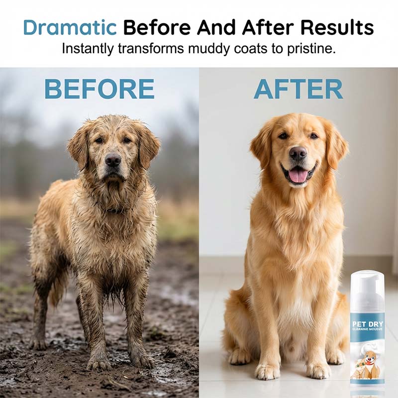 🔥Buy 1 Get 1 Free🐶🐱Waterless Pet Cleaning Mousse for Dogs & Cats