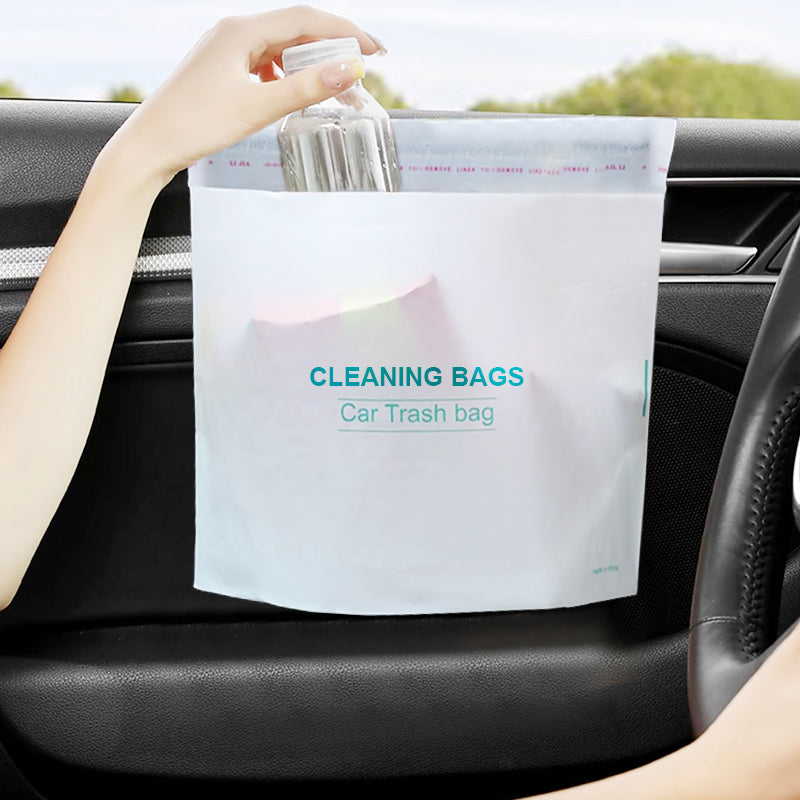 💞50K+ SOLD!🚗Self-Adhesive Car Cleaning Bags Car Trash Bag🧹✨