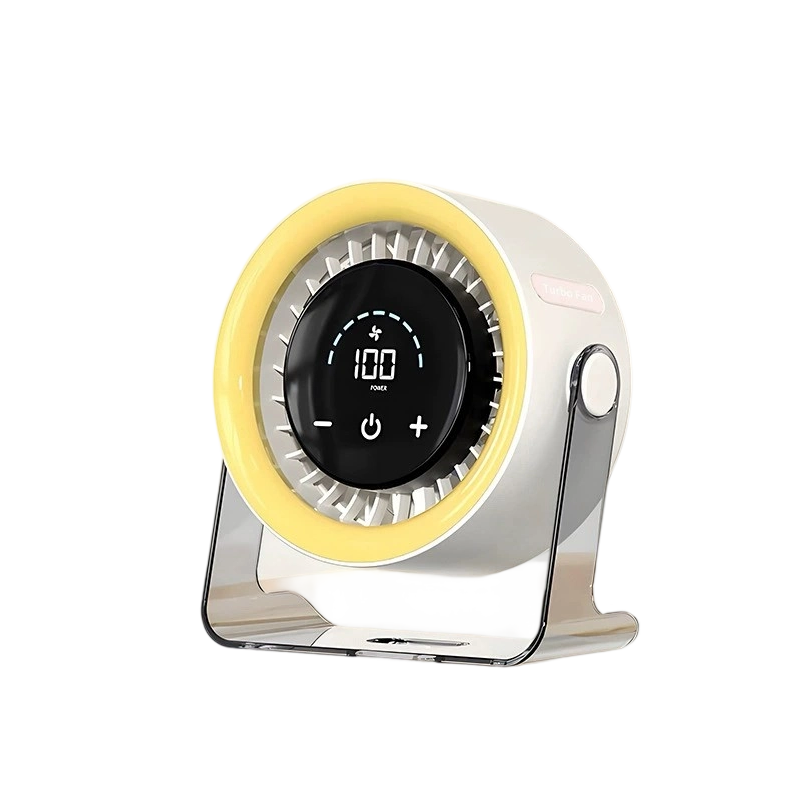 🔥Limited-time 50% off🏆2026 Desktop Fan – Rechargeable and Plug-in 2-in-1