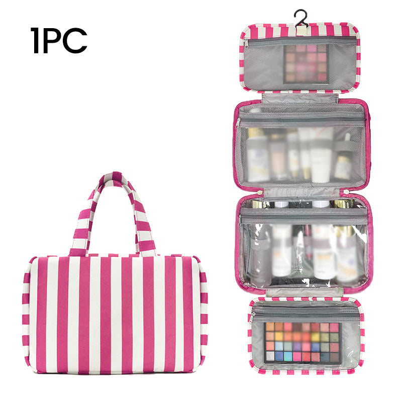 ✨50%OFF✨Striped hanging travel toiletry bag