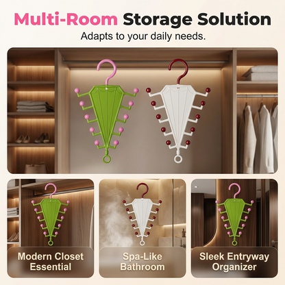 🔥Buy 2 Get 1 Free✨Multi-Functional V-Shaped Double Sided Hanger Storage Rack