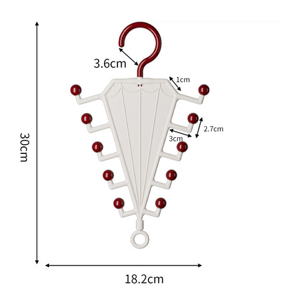 🔥Buy 2 Get 1 Free✨Multi-Functional V-Shaped Double Sided Hanger Storage Rack