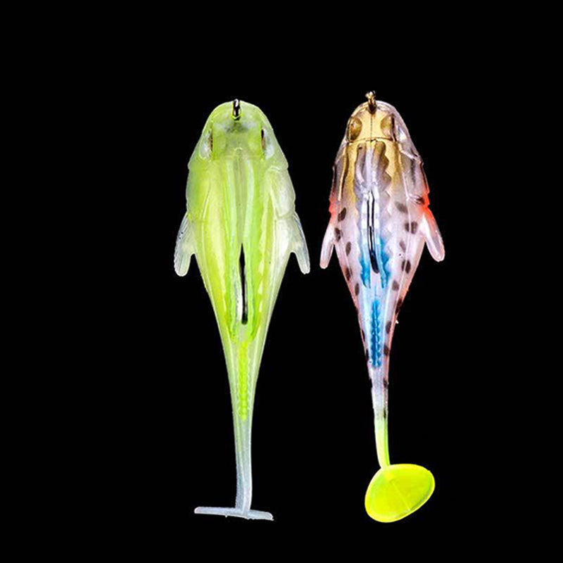 5-Piece T-Tail Soft Lure Set with Box