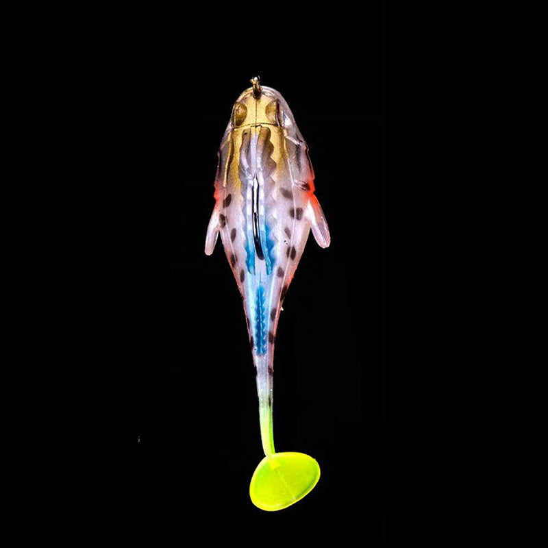 5-Piece T-Tail Soft Lure Set with Box