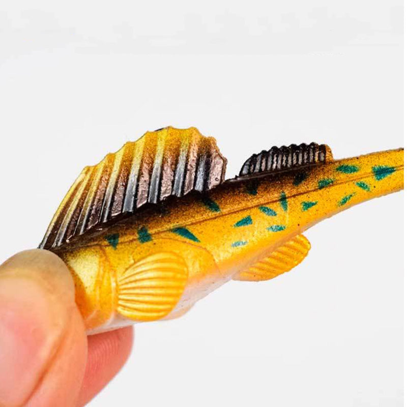 5-Piece T-Tail Soft Lure Set with Box