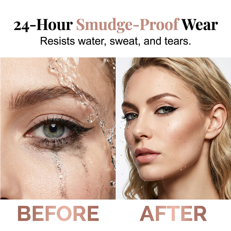 🖊️ BUY 1 GET 1 FREE! ✨ Precision Liquid Eyeliner – Waterproof, Smudge-Proof, Micro-Fine Tip 👁️