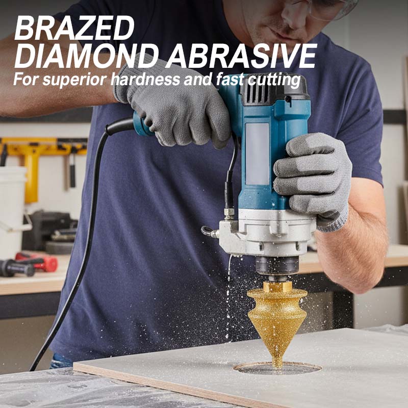 ⚙️ Diamond Chamfering Bit for Grinder
