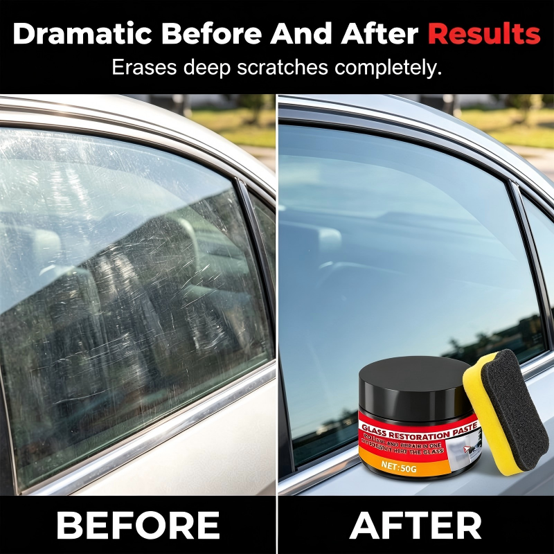 Car Scratch Removal Paste with Sponge