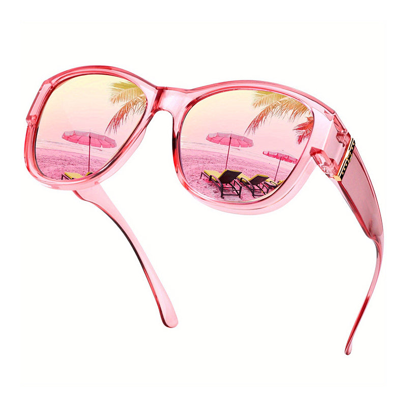 🔥 50% OFF · Large Sunglasses to Wear Over Glasses for Women