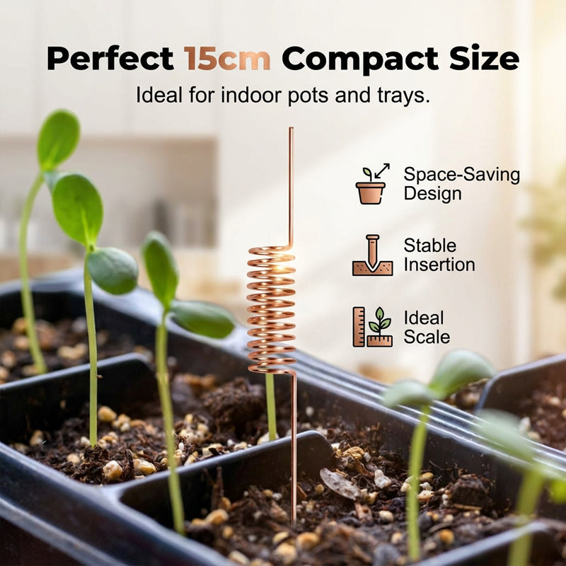 🔥Last Day Sale 50% OFF-Copper Spiral Antenna Plant Stakes🌻🌻