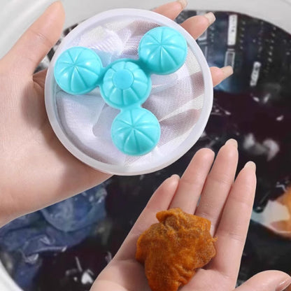 ⏳50%OFF🔥Reusable Washing Machine Filter Bag –  Floating Hair & Fluff Catcher for Front & Top Loaders