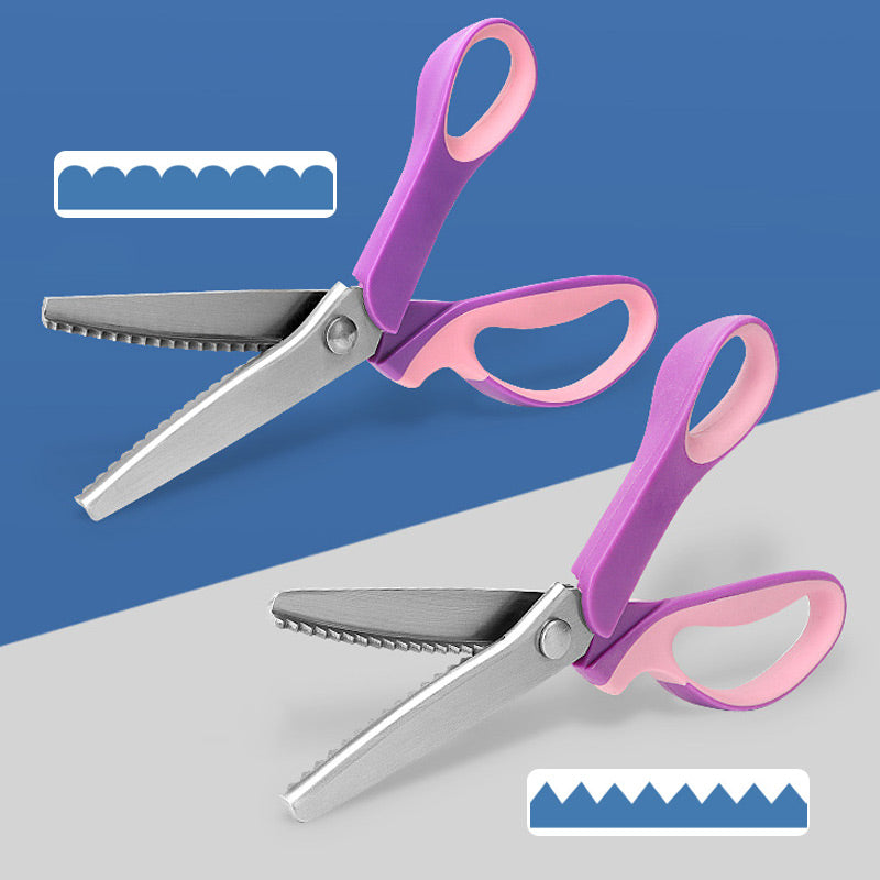 ✂️🔥 50% OFF! Cut Any Fabric Without Fraying – Zigzag in One Motion. The Scissors Sewers, Crafters & Home Cooks Across Europe Love!