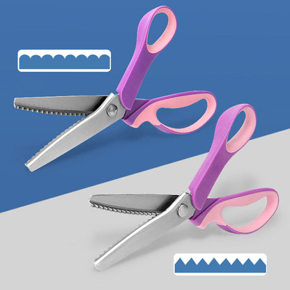 ✂️🔥 50% OFF! Cut Any Fabric Without Fraying – Zigzag in One Motion. The Scissors Sewers, Crafters & Home Cooks Across Europe Love!