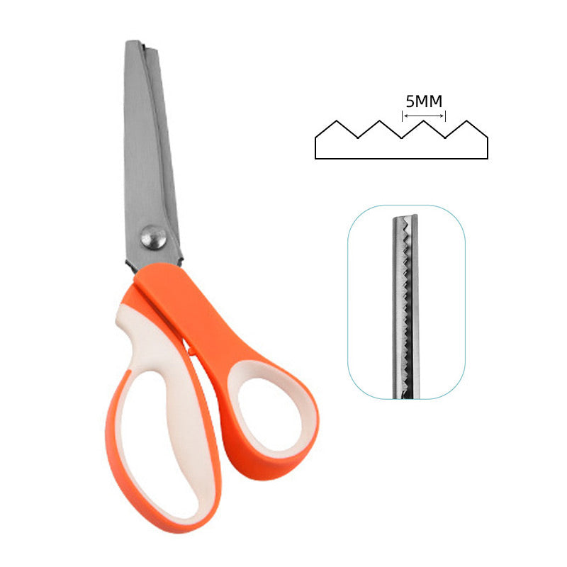 ✂️🔥 50% OFF! Cut Any Fabric Without Fraying – Zigzag in One Motion. The Scissors Sewers, Crafters & Home Cooks Across Europe Love!