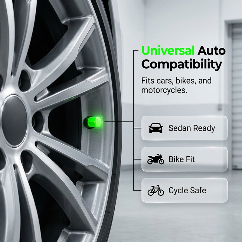 Limited-time 50% off🌟🔩 Luminous Tire Valve Caps