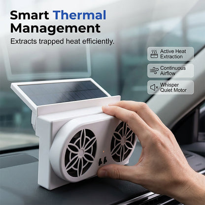 🧊50%off🧊Solar Powered Car Ventilator Fan