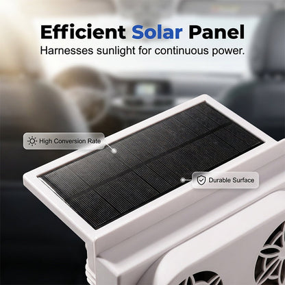 🧊50%off🧊Solar Powered Car Ventilator Fan