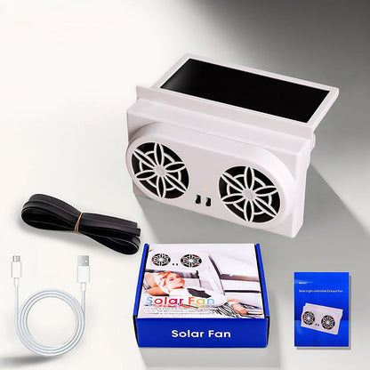 🧊50%off🧊Solar Powered Car Ventilator Fan
