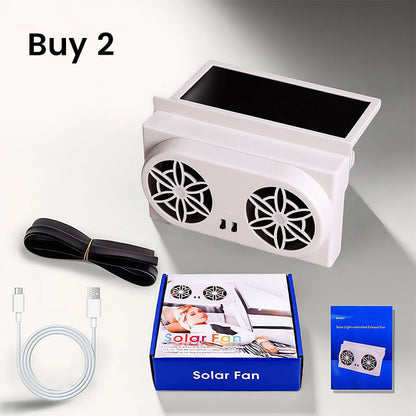 🧊50%off🧊Solar Powered Car Ventilator Fan