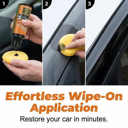 📢📢 50% OFF! 🚗✨ Multi-Purpose Black Plastic Restorer for Cars 🛡️