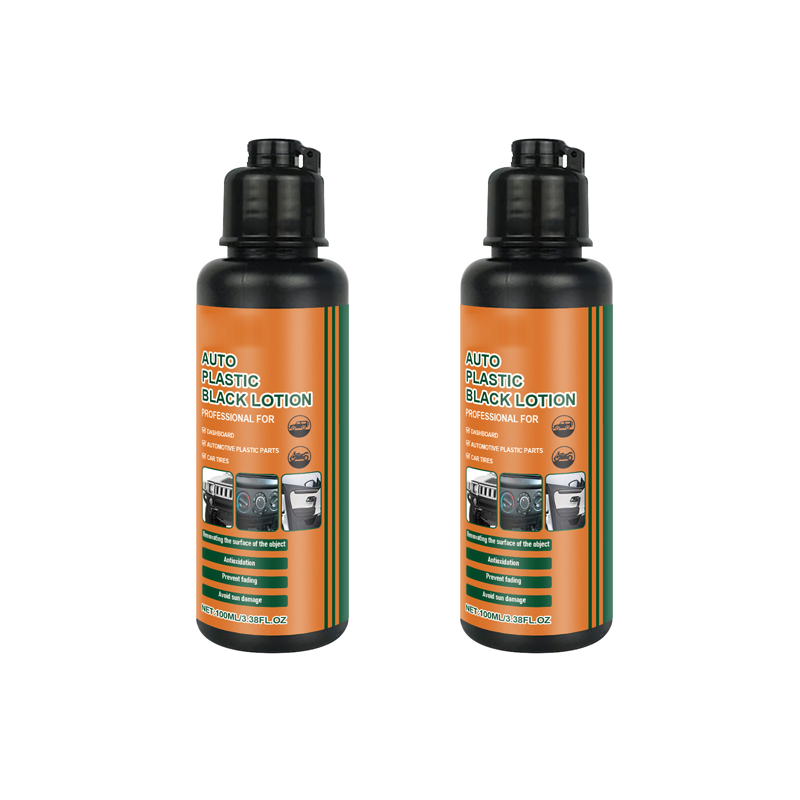 📢📢 50% OFF! 🚗✨ Multi-Purpose Black Plastic Restorer for Cars 🛡️