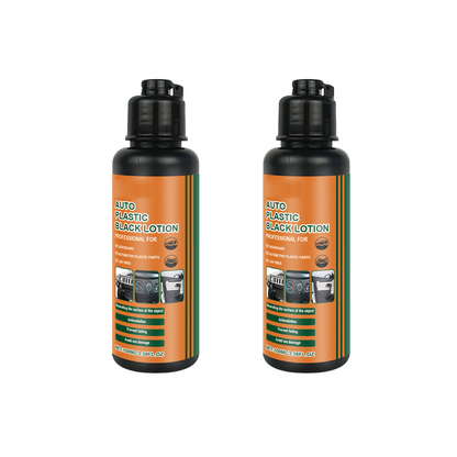 📢📢 50% OFF! 🚗✨ Multi-Purpose Black Plastic Restorer for Cars 🛡️