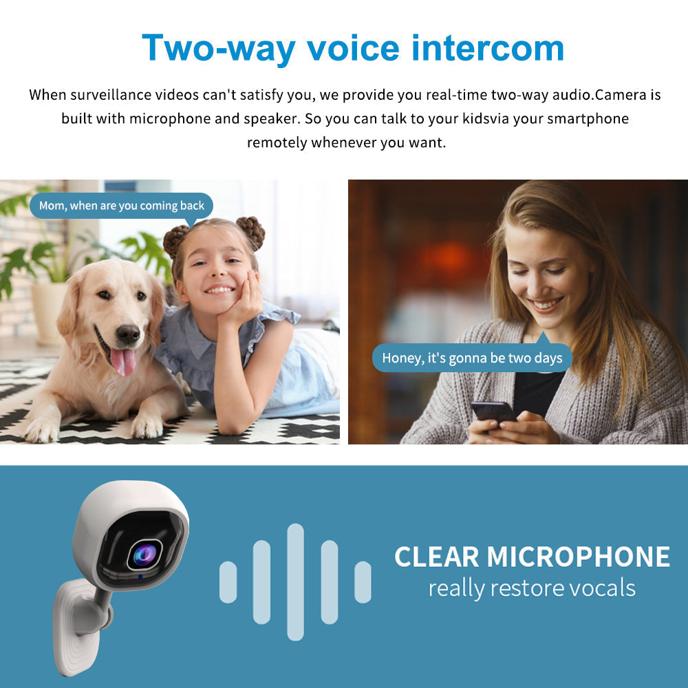 📹✨ Wireless Smart HD Security Camera for Home – 50% OFF! Complete home protection without drilling or cables. 🔥🏠