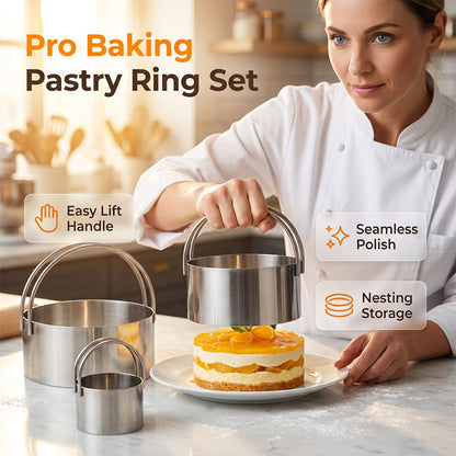 📢📢50% OFF NOW!! ⏰Professional Baking Set with 5 Pie Dishes