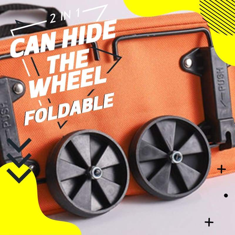 📢📢Buy 1 Get 1 Free⏰2-in-1 Foldable Shopping Cart