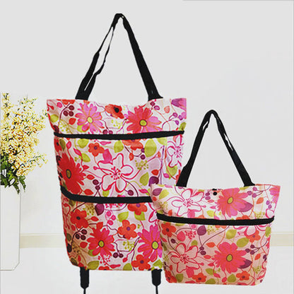 📢📢Buy 1 Get 1 Free⏰2-in-1 Foldable Shopping Cart