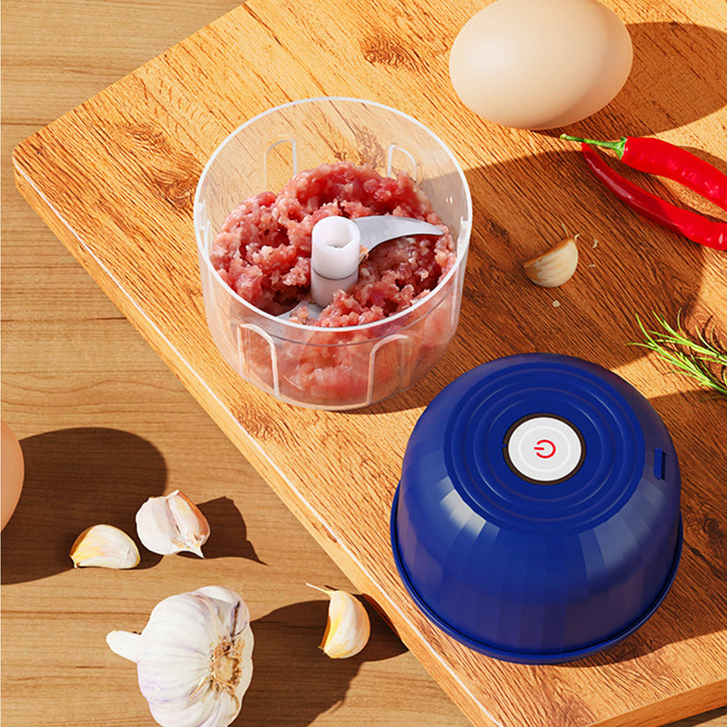 👶🥕🍎 LIMITED-TIME 50% OFF! Versatile Electric Mini Chopper – Grind, Mince, Puree – Stainless Steel Blades, Easy Clean – Great for Baby Food, Salsa, Dips, and Dressings 🧑‍🍳✨