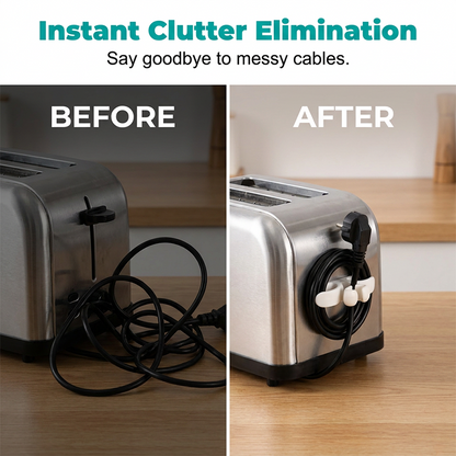 🔥HOT SALE 50% OFF🍲Self-Adhesive Silicone Appliance Cord Organizer
