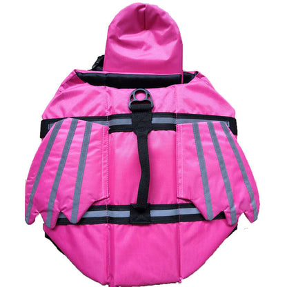 Reflective Angel Wing Dog Life Jacket