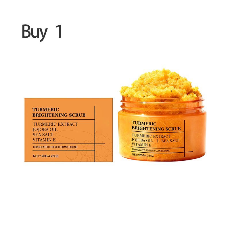 ✨Turmeric Brightening Body Scrub – Natural turmeric, jojoba oil & sea salt. Gently exfoliates dull skin – reveals radiant🧖‍♀️💛