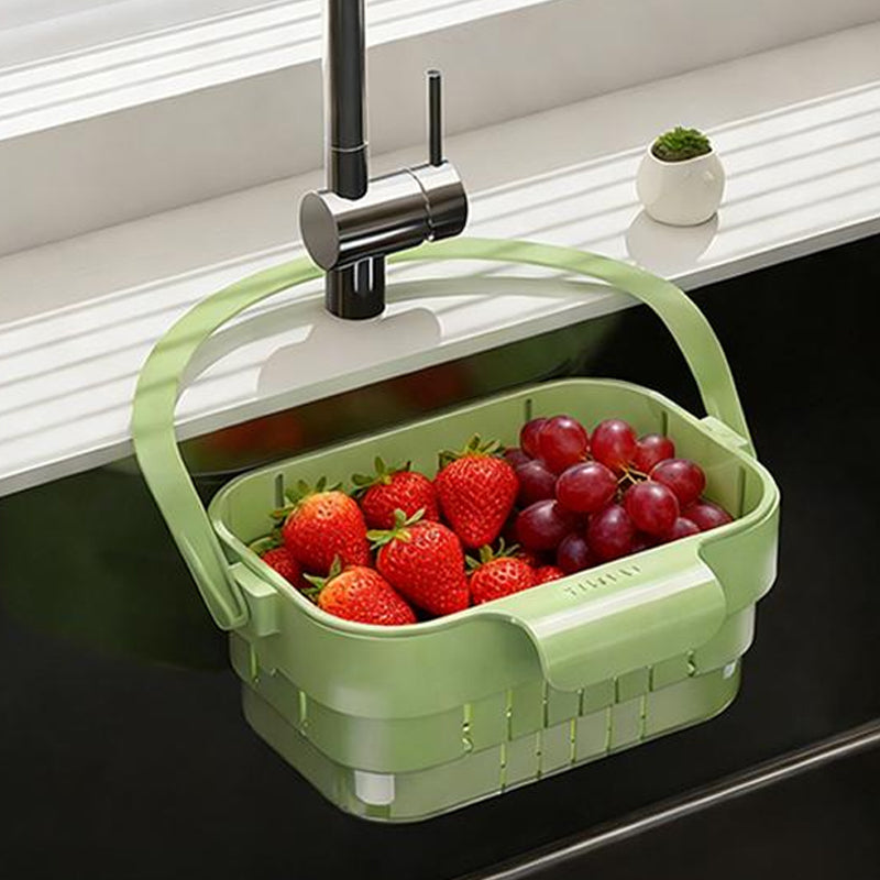 ⏳Time-Limited Special⏰Collapsible Faucet-Hanging Sink Strainer Basket