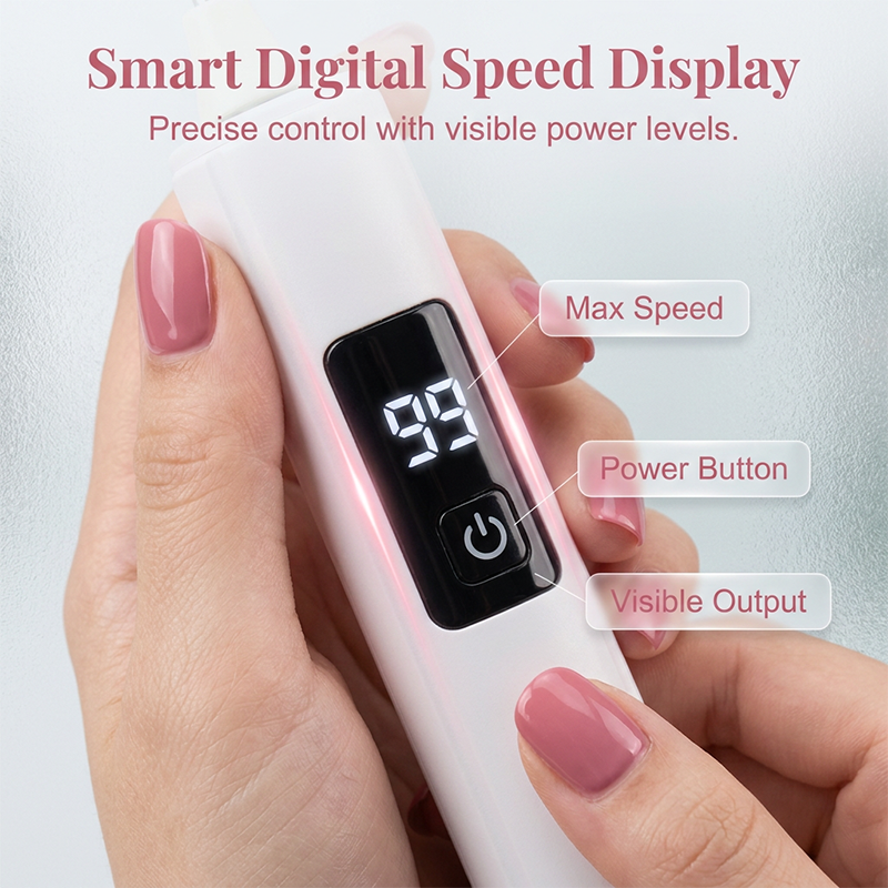 🔥50% OFF Professional Electric Nail Drill Machine, Portable Electric Nail Polisher with 4 Nail Drill Bits