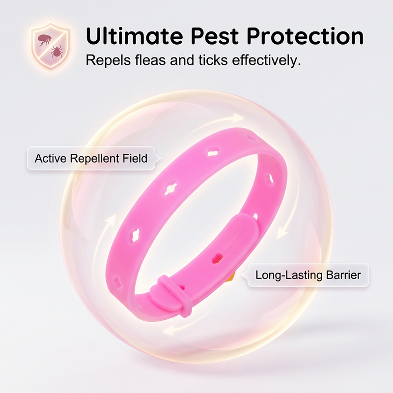 🎉2026 HOT SALE！🔧Adjustable Flea & Tick Collar for Pets