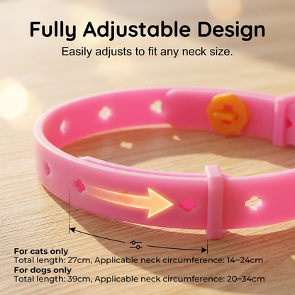 🎉2026 HOT SALE！🔧Adjustable Flea & Tick Collar for Pets