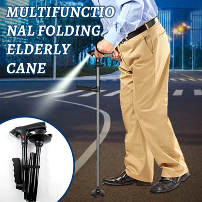 🎇50% OFF !! ⏰Multifunctional Folding Elderly Cane🦯