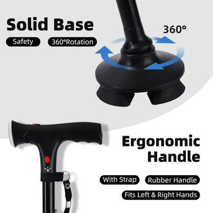 🎇50% OFF !! ⏰Multifunctional Folding Elderly Cane🦯