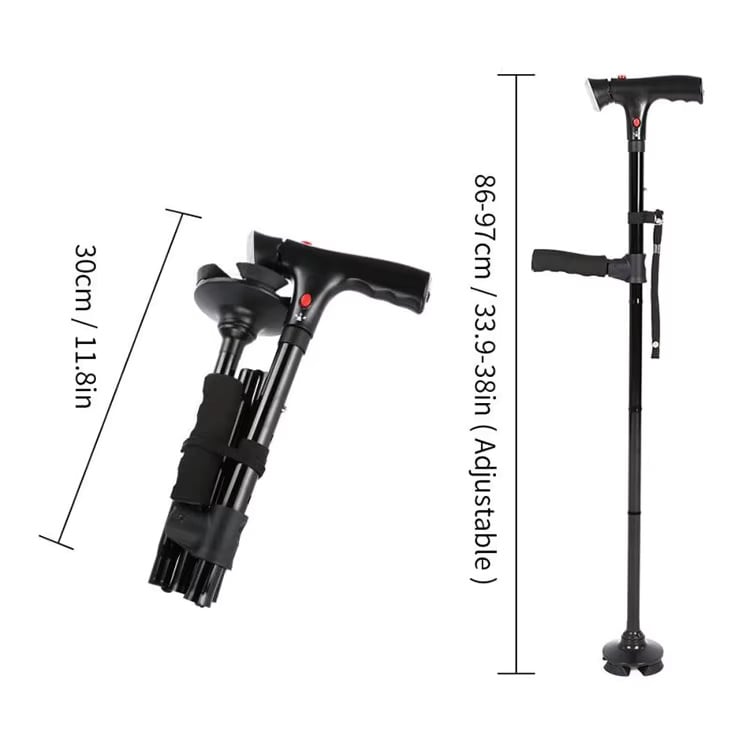 🎇50% OFF !! ⏰Multifunctional Folding Elderly Cane🦯