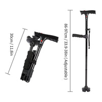 Black(Alarm + LED Light)