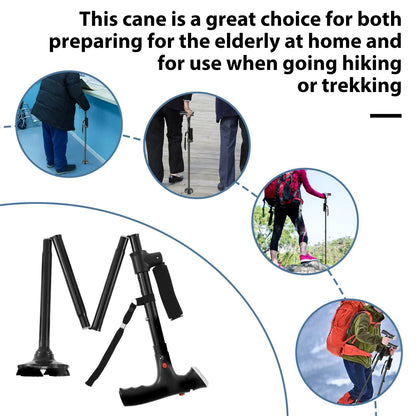 🎇50% OFF !! ⏰Multifunctional Folding Elderly Cane🦯