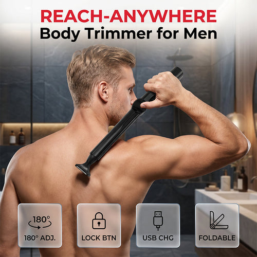 💪 Limited-time 50% off! 🥳 Over 50,000 units sold in 2026! 🪒 Easily trim body hair anytime, anywhere—with a retractable handle 🧔