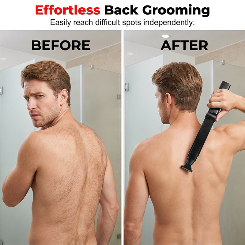 💪 Limited-time 50% off! 🥳 Over 50,000 units sold in 2026! 🪒 Easily trim body hair anytime, anywhere—with a retractable handle 🧔
