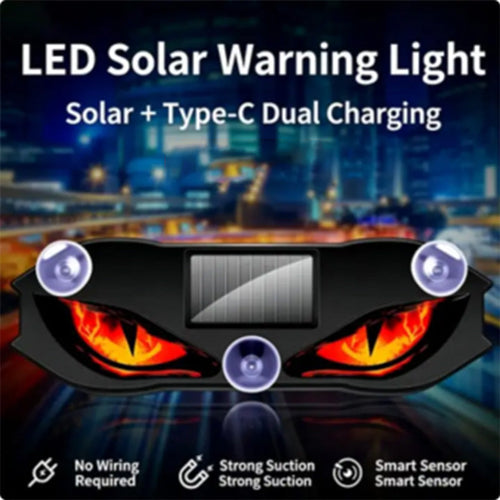 🔥Limited-time 50% off! 🔆🚗 Solar-powered LED Car Warning Lights🛡️